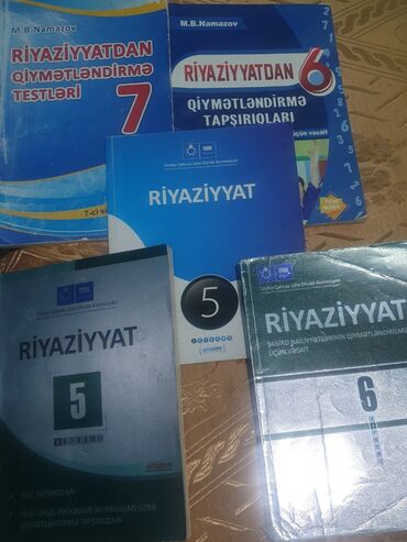 riyaziyyat qaydalar: Riyaziyyat test kitablari