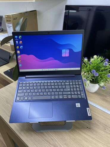 ноутбук для програмирования: Ноутбук, Lenovo, 8 ГБ ОЭТ, Intel Core i3, 15.6 ", Колдонулган, Татаал эмес тапшырмалар үчүн, эс тутум NVMe SSD