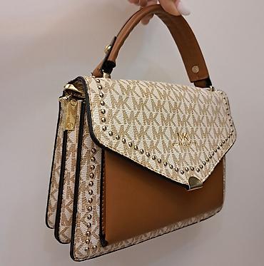 hermes deri çanta: Qadın əl çantası – top-handle model - Rəng: bej-qəhvəyi — 5