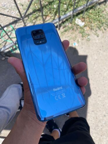 каракол телефоны: Redmi, Redmi Note 9 Pro, Колдонулган, 128 ГБ, түсү - Көк, 2 SIM