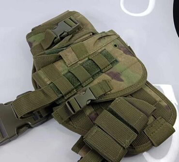 Lov i ribolov: Taktička futrola za nogu u kamuflažnoj boji, pogodna za nošenje — 5