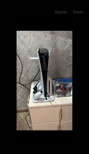 Digər oyun və konsollar: Playstation 5 slim 1TB yaddaş 2-pult ideal veziyetde 600 azn tecilli