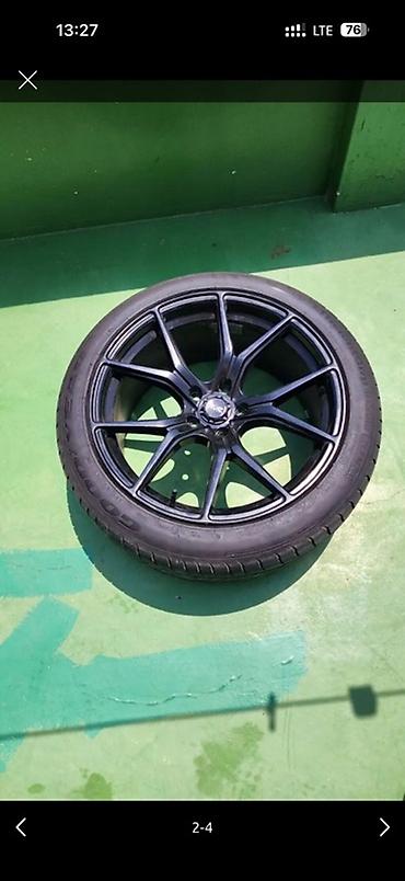 резина для скул: Шины 225 / 55 / R 19, Б/у, Корея, Kumho — 2