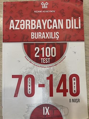 Testlər: “Azerbaycan Dili – Buraxılış” test toplusu - Müəllif: Nizami Hüseynov — 1