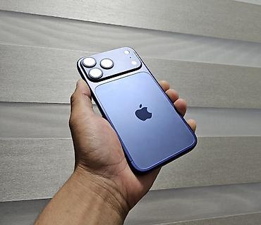 Apple iPhone: IPhone 17 Pro Max, Б/у, 1 ТБ, Синий, Чехол, 100 % — 14