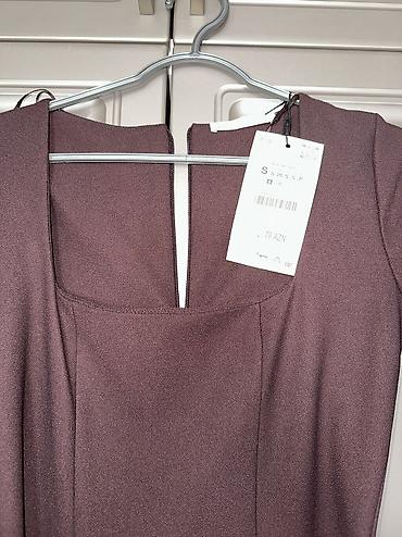 Личные вещи: Коктейльное платье, Миди, Zara, S — 3