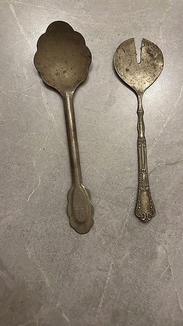 koleksiya: Məhsul: Metal dekorativ qaşıq dəsti Təsvir: - Kolleksiya üçün — 2