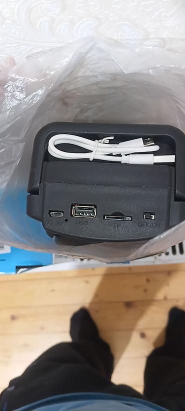 bluetooth mikrofon karaoke: Yeni Kolonka, Növ - Portativ, rəng - Qara — 2