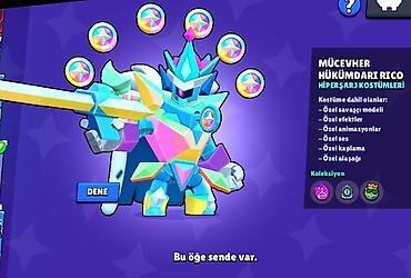 brawl stars 2: Brawl Stars hesabıı❤️🤘🏻Kupası: 36,811 Prestiji:21 2019 Açılan Hesablar — 7