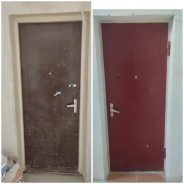 qap: İşlənmiş Giriş qapısı 80x205 sm, Ünvandan götürmə