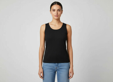 basicowe ubrania: T-shirt damski, rozmiar S