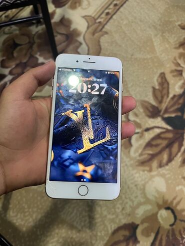 Apple iPhone: IPhone 8 Plus, 64 GB, Qızılı, Barmaq izi