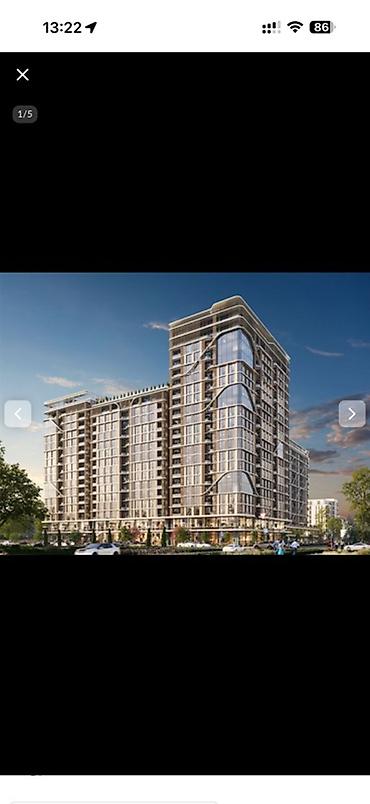 Строится, 2 комнаты, 80 м²