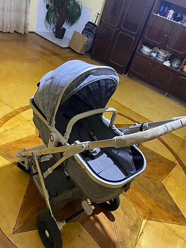 usag besikləri: Uşaq arabası – çoxfunksiyalı beşik/oturacaq tipli model - Rəng: boz — 1
