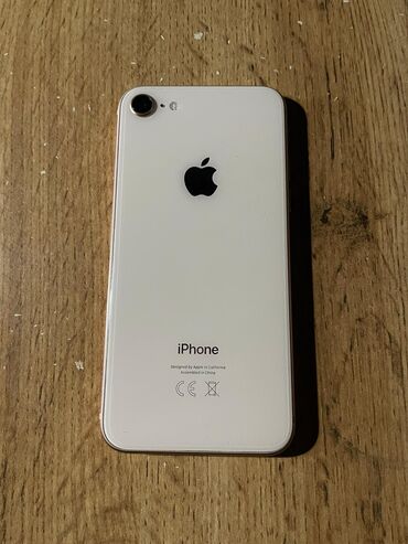 Apple iPhone: IPhone 8, Б/у, 64 ГБ, Золотой, 100 %