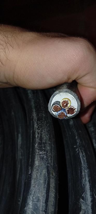 mis caydan: İşlənmiş, Kabel, Mis, 4x10, Kredit yoxdur — 4