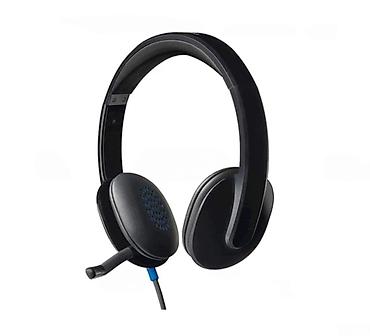 LOGITECH corded USB headset H540 USB EMEA black 🟢 Rəsmi iş yeri olan