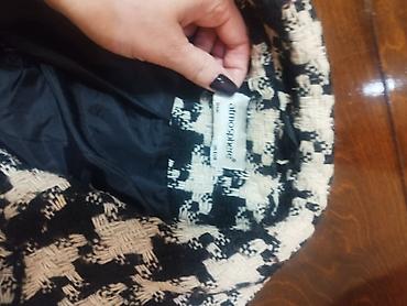 Paltolar: Qadın palto – qara-ağ “houndstooth” (itburnu) naxışlı - Stil — 6