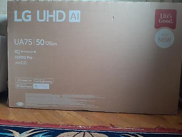 ТВ и видео: Новый Телевизор LG LED экран 50" 4K (3840x2160), Платная доставка — 2