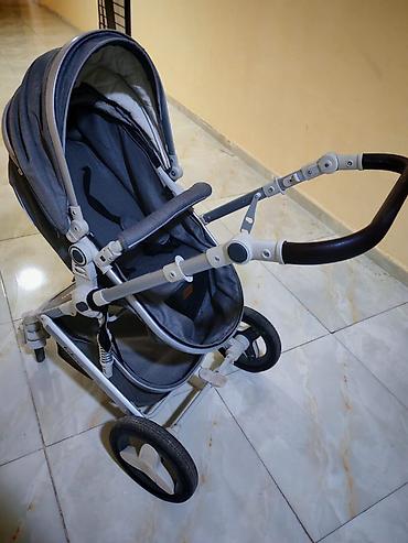 Modullu arabalar: Uşaq arabası – Indetoo markası, boz rəng Xüsusiyyətlər: - 2-in-1 — 2