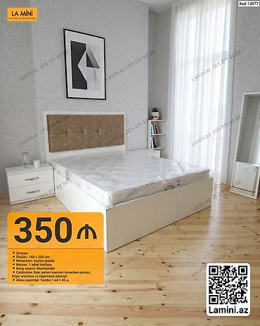 dosekler: Məhsul: Açıqlı-bazalı çarpayı dəsti Kod: 13077 - Ölçülər: 160 × 200 — 1
