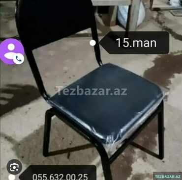 Bağ, çöl oturacaqları: Yeni, Sadə stul, Taxta, Azərbaycan — 8