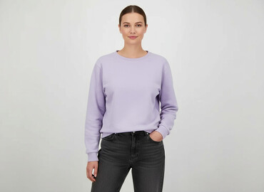 bluza z otworem na kciuk h m: Tessentials, Women`s sweatshirt, size 2XL