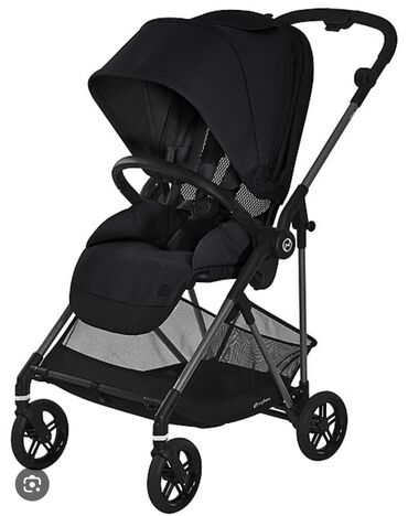 коляска peg perego: Коляска, цвет - Черный, Б/у