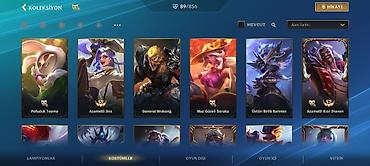 random şeylər: Wild Rift (League of Legends: Wild Rift) hesabı – yüksək səviyyəli — 6