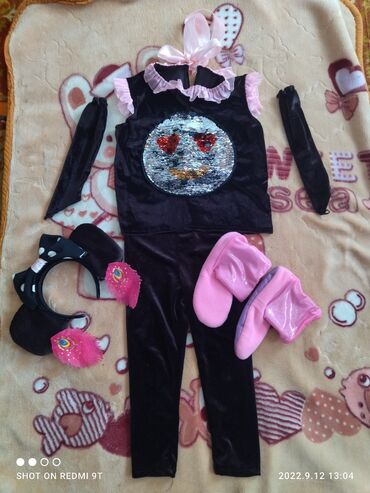 Детская одежда и обувь: Комплект, цвет - Коричневый, Б/у