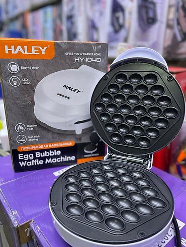 блинный бизнес: Пузырьковая вафельница HALEY HY-1040 - Тип: электрическая вафельница — 1