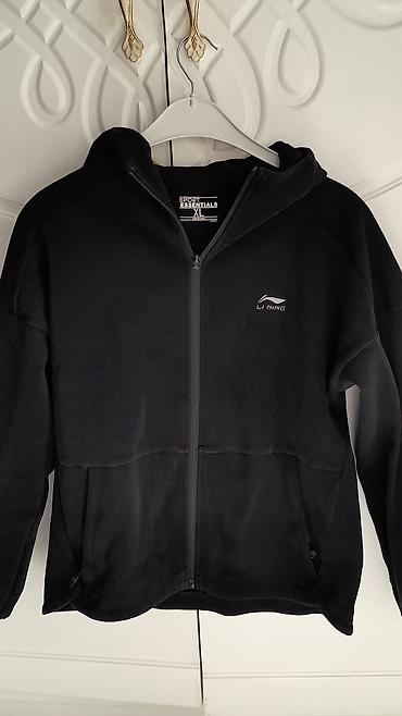 мелей: LI-NING ТОЛСТОВКА - Линейка: Sport Essentials (ярлык на воротнике). - — 2