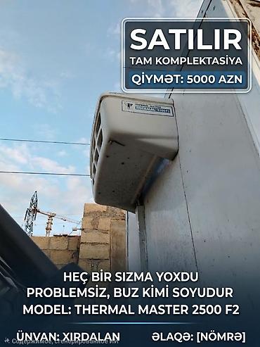 ikinci el soyuducu: Yük maşını üçün soyuducu Thermal Master 2500 F2 (Cənubi Koreya) tam — 1