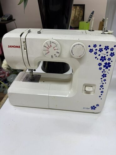 стиральные машины ош: Тигүүчү машина Janome, Электромеханикалык, Кол менен