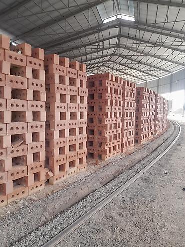 Пустотелый, дырчатый, Жженый кирпич, Полублок, 250×120×88 at lalafo.kg Пустотелый, дырчатый, Жженый кирпич, Полублок, 250×120×88