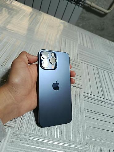 Мобильные телефоны и аксессуары: IPhone 15 Pro Max, Новый, 256 ГБ, Blue Titanium, Чехол, 77 % — 4