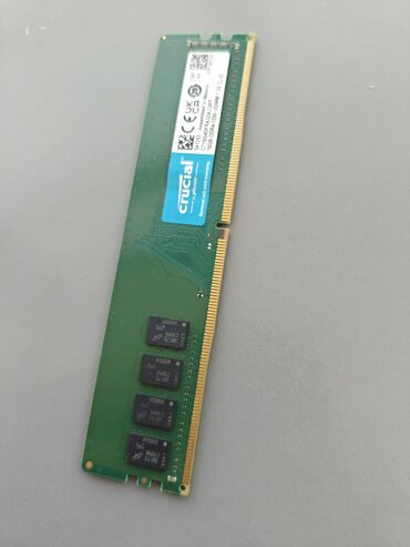 кабель ethernet: Оперативная память, Новый, Crucial, 16 ГБ, DDR4, 3200 МГц, Для ПК
