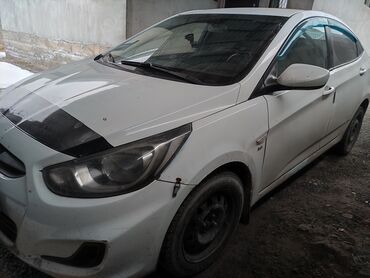 авто в нерабочем состоянии: Hyundai Solaris: 2011 г., 1.6 л, Механика, Бензин, Седан