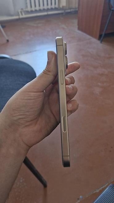 iphone 14 pro qiymeti ikinci el: IPhone 16 Pro Max, 256 GB, Desert Titanium, Simsiz şarj, Face ID — 4