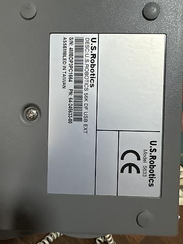 Модемы и сетевое оборудование: U.S. Robotics 56K Faxmodem USB (внешний), модель 5633 - Классический — 2