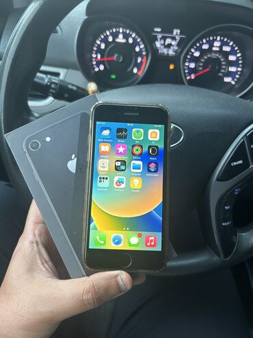 iphone 8 qiymeti ikinci el: IPhone 8, 64 GB, Black Titanium, Sənədlərlə, Zəmanət, Barmaq izi