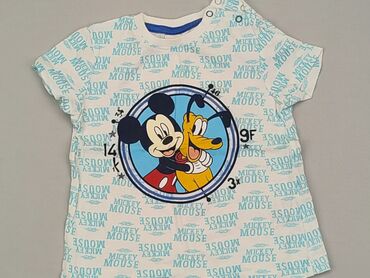 T-shirts: T-shirt, Disney, 1.5-2 years, 86-92 cm, condition - Good