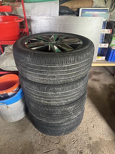Унаа: Дөңгөлөктөр монтажда 255 / 50 / R 20, Жай, Колдонулган, Комплект, Жол тандабастар (АТ/МТ), Куйма, тешиктери - 5 — 5