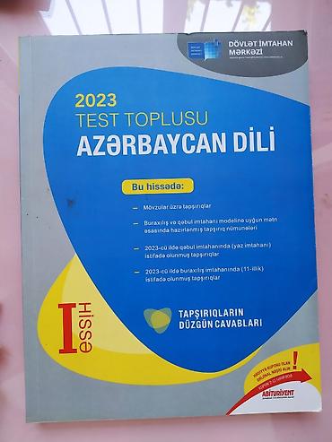 azerbaycan velosiped: Azərbaycan dili 11-ci sinif, 2023 il — 1