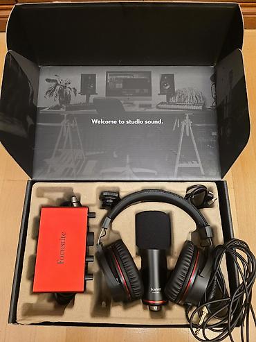 Focusrite Scarlett Solo Studio (4-cü Nəsil / 4th Gen) tam studiya — 2