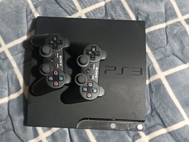 плейстейшон 3: Продаю PS3 slim на 1 TB 17игр с прошифкай два джастика состояния идеал