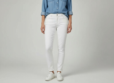Spodnie: UP2Fashion, Jeansy damskie, rozmiar L