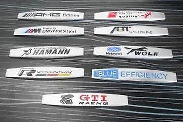 Auto delovi, gume i tjuning: Bmw M znak samolepljiv. M znak samolepljiv za Bmw modele. ✨ Materijal — 7