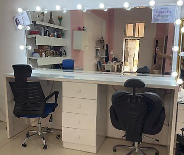 Salon, tibbi mebel dəsti: ✔️250 man(Masazır). Salon üçün güzgülü, işıqlı mebel. Təcili satılır — 1