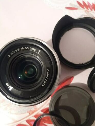 sony lens: Satılır obyektiv Sony 18-55 f3.5-5.6 bayanet E-mount əla vəziyyətdədi